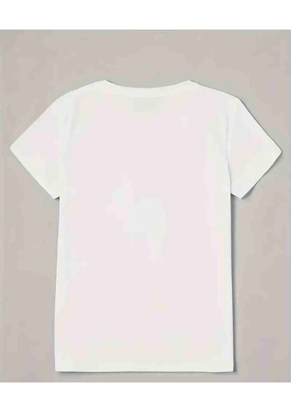 Minik Kurt Baskılı Özel Tasarım Oversize Tshirt