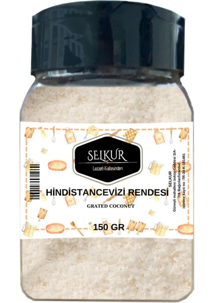 Hindistancevizi Rendesi 150gr Katkısız