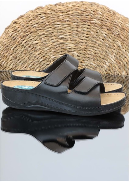 Konfores 1171-9946 Tam Anatomik Bayan Terlik - NKT01171-SIYAH-40 modelleri