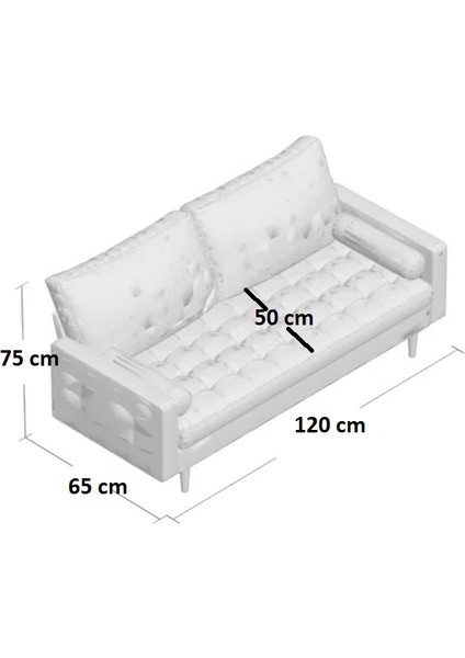 120 cm Mini Koltuk, Suni Deri Koltuk, Kompakt Sevgili Koltuğu, Loveseat, Tv Koltuğu indirimleri