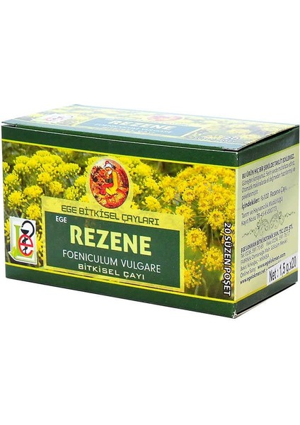 Rezene Çayı 20 Süzen Poşet