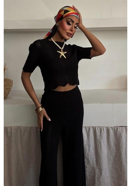 Triko Bluz Pantolon Ikili Takım 10084-025 indirimleri