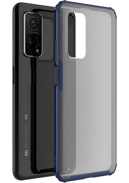 Xiaomi Mi 10T Kılıf Extra Korumalı Arkası Şeffaf Slikon Kapak