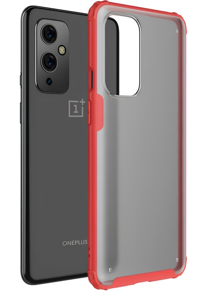 One Plus 9 Kılıf Extra Korumalı Arkası Şeffaf Slikon Kapak