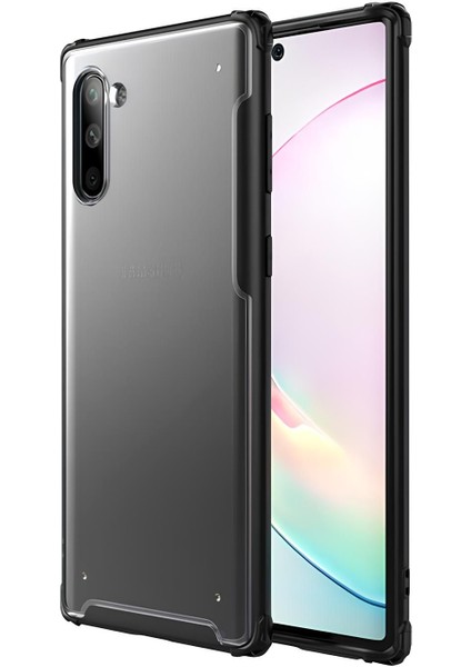 Samsung Galaxy Note 10 Kılıf Extra Korumalı Arkası Şeffaf Slikon Kapak