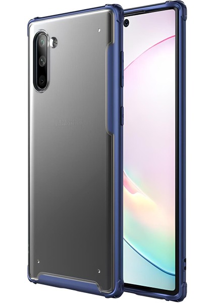 Samsung Galaxy Note 10 Kılıf Extra Korumalı Arkası Şeffaf Slikon Kapak