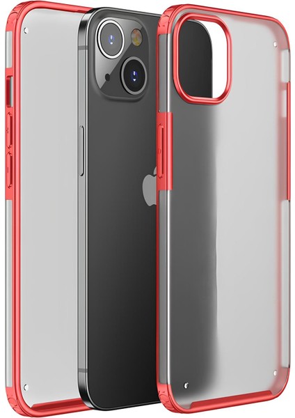 Apple iPhone 13 Mini Kılıf Extra Korumalı Arkası Şeffaf Slikon Kapak