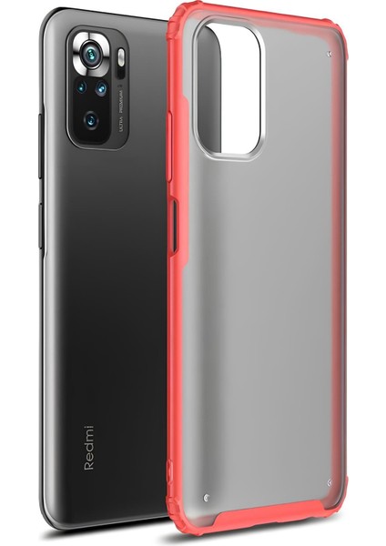 Xiaomi Redmi Note 10S Kılıf Extra Korumalı Arkası Şeffaf Slikon Kapak