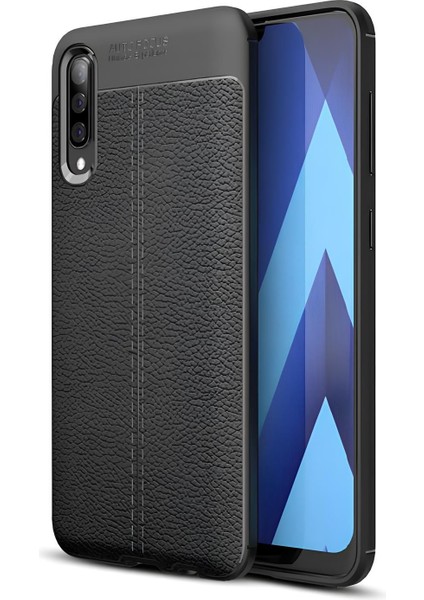 Samsung Galaxy M30 Kılıf Deri Extra Korumalı Slikon Kapak