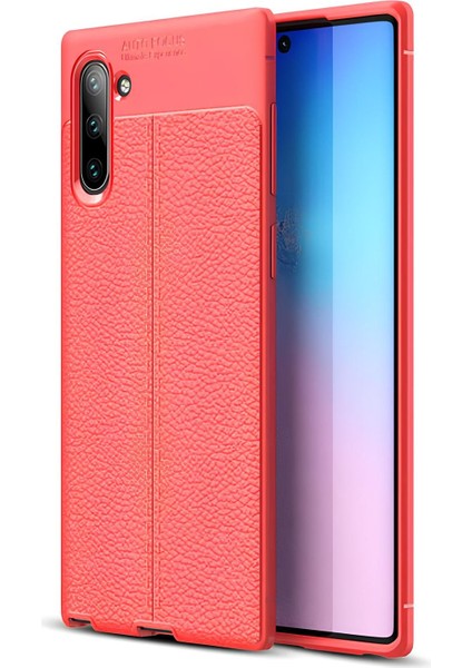 Samsung Galaxy Note 10 Kılıf Deri Extra Korumalı Slikon Kapak
