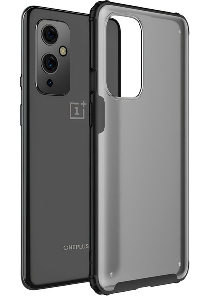 One Plus 9 Kılıf Extra Korumalı Arkası Şeffaf Slikon Kapak