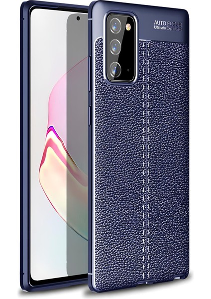 Samsung Galaxy Note 20 Kılıf Deri Extra Korumalı Slikon Kapak