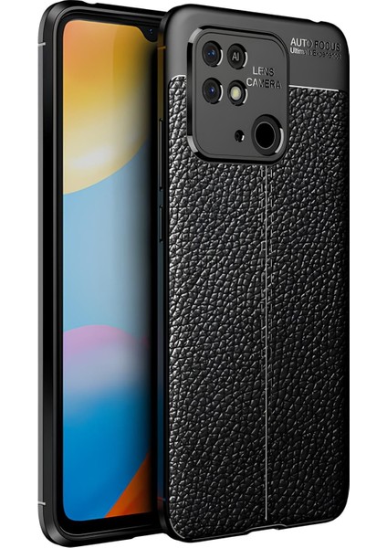 Xiaomi Redmi 10C Kılıf Deri Extra Korumalı Slikon Kapak