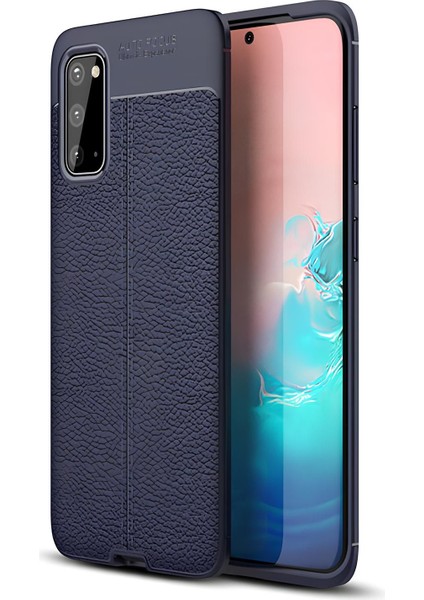 Samsung Galaxy S20 Kılıf Deri Extra Korumalı Slikon Kapak