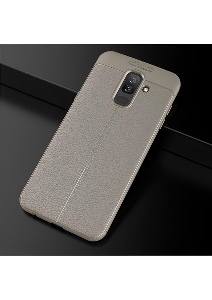 Samsung Galaxy J4 Kılıf Deri Extra Korumalı Slikon Kapak