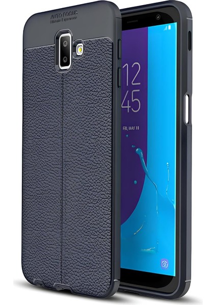 Samsung Galaxy J6 Plus Kılıf Deri Extra Korumalı Slikon Kapak