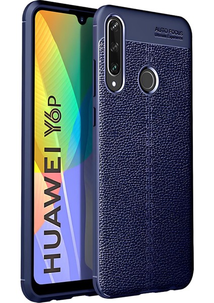 Huawei Y6P Kılıf Deri Extra Korumalı Slikon Kapak