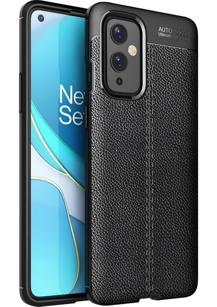 One Plus 9 Kılıf Deri Extra Korumalı Slikon Kapak