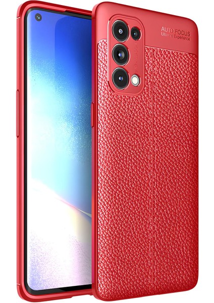 Oppo Reno 5 Kılıf Deri Extra Korumalı Slikon Kapak