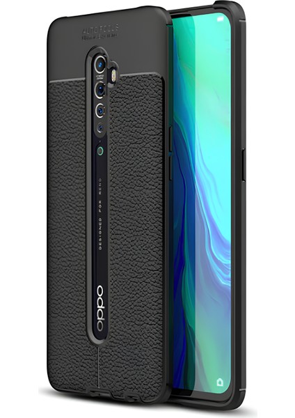 Oppo Reno 2z Kılıf Deri Extra Korumalı Slikon Kapak