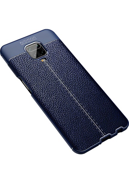 Xiaomi Redmi Note 9 Pro Kılıf Deri Extra Korumalı Slikon Kapak