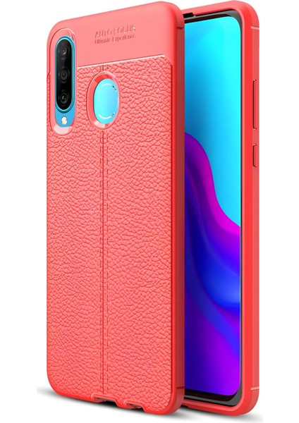 Huawei P30 Lite Kılıf Deri Extra Korumalı Slikon Kapak