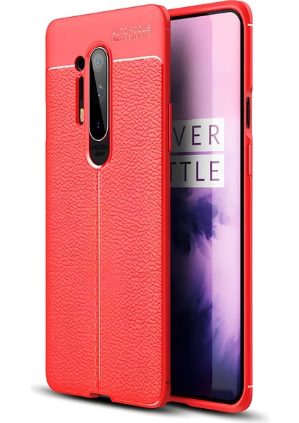 One Plus 8 Pro Kılıf Deri Extra Korumalı Slikon Kapak