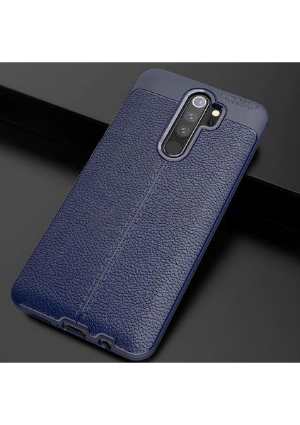 Xiaomi Redmi Note 8 Pro Kılıf Deri Extra Korumalı Slikon Kapak