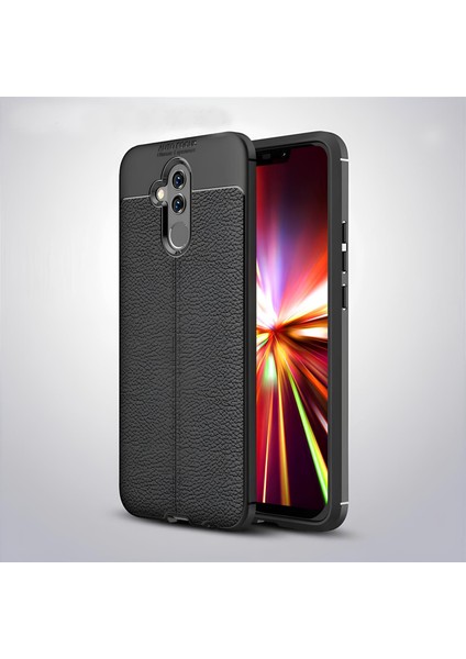 Huawei Mate 20 Lite Kılıf Deri Extra Korumalı Slikon Kapak