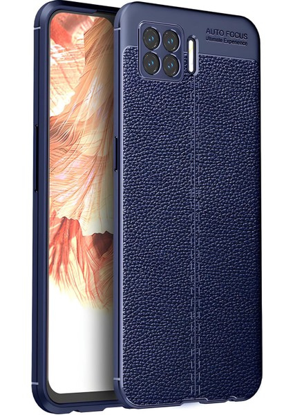 Oppo A73 Kılıf Deri Extra Korumalı Slikon Kapak