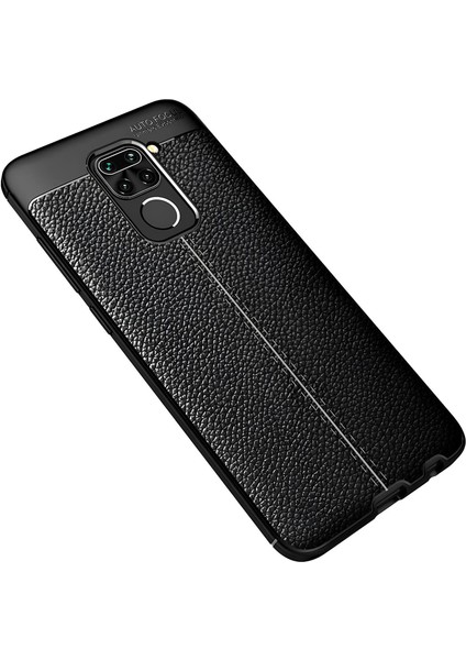 Xiaomi Redmi Note 9 Kılıf Deri Extra Korumalı Slikon Kapak