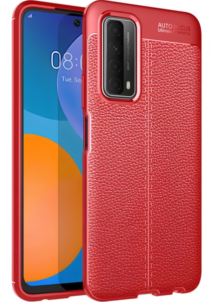 Huawei P Smart 2021 Kılıf Deri Extra Korumalı Slikon Kapak