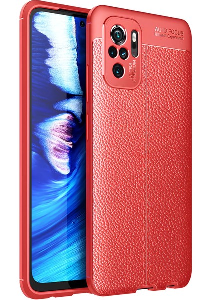 Xiaomi Redmi Note 10 Kılıf Deri Extra Korumalı Slikon Kapak