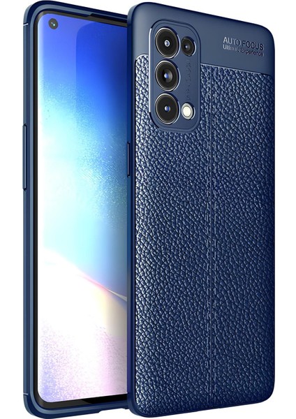 Oppo Reno 5 Kılıf Deri Extra Korumalı Slikon Kapak