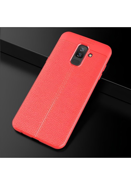 Samsung Galaxy J4 Kılıf Deri Extra Korumalı Slikon Kapak