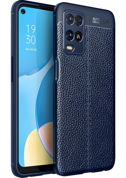 Oppo A54 4g Kılıf Deri Extra Korumalı Slikon Kapak