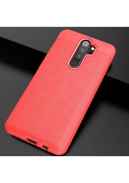 Xiaomi Redmi Note 8 Pro Kılıf Deri Extra Korumalı Slikon Kapak