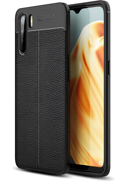 Oppo Reno 3 Kılıf Deri Extra Korumalı Slikon Kapak