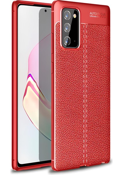 Samsung Galaxy Note 20 Kılıf Deri Extra Korumalı Slikon Kapak