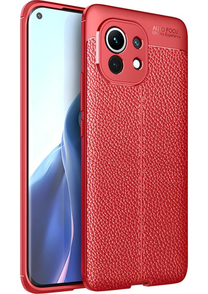 Xiaomi Mi 11 Kılıf Deri Extra Korumalı Slikon Kapak