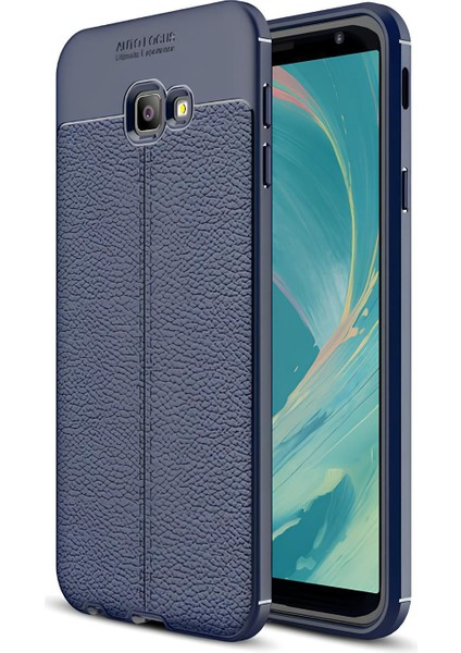 Samsung Galaxy J4 Plus Kılıf Deri Extra Korumalı Slikon Kapak