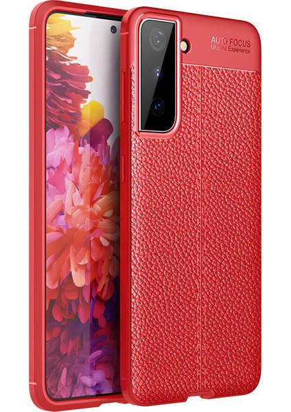 Samsung Galaxy S21 Kılıf Deri Extra Korumalı Slikon Kapak