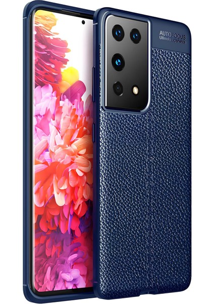 Samsung Galaxy S21 Ultra Kılıf Deri Extra Korumalı Slikon Kapak
