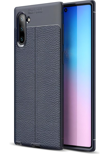 Samsung Galaxy Note 10 Kılıf Deri Extra Korumalı Slikon Kapak