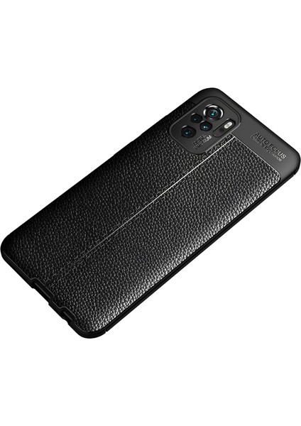Xiaomi Redmi Note 10 Kılıf Deri Extra Korumalı Slikon Kapak