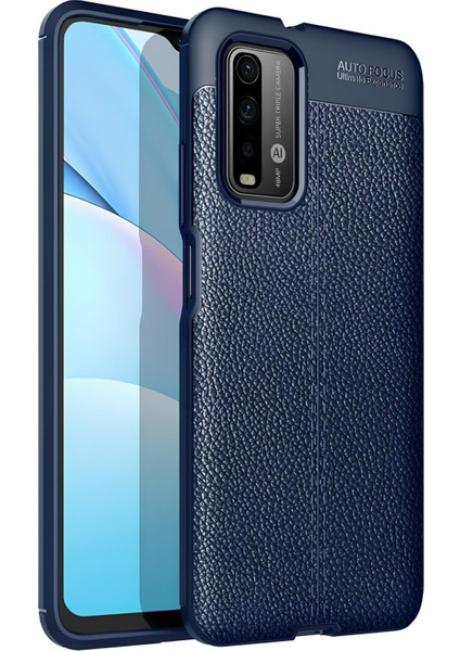 Xiaomi Poco M3 Kılıf Deri Extra Korumalı Slikon Kapak