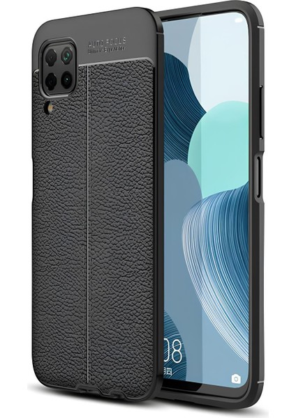 Huawei P40 Lite Kılıf Deri Extra Korumalı Slikon Kapak
