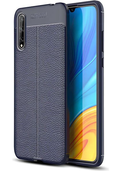 Huawei P Smart S (Y8P) Kılıf Deri Extra Korumalı Slikon Kapak