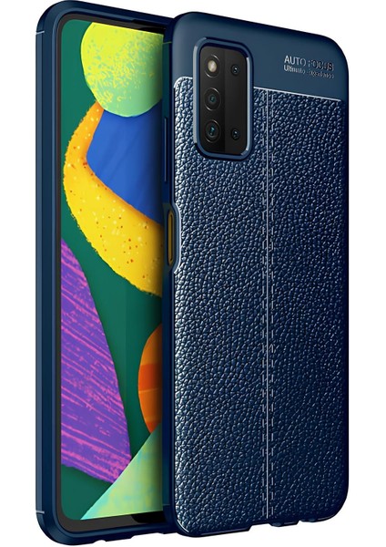 Samsung Galaxy A03S Kılıf Deri Extra Korumalı Slikon Kapak