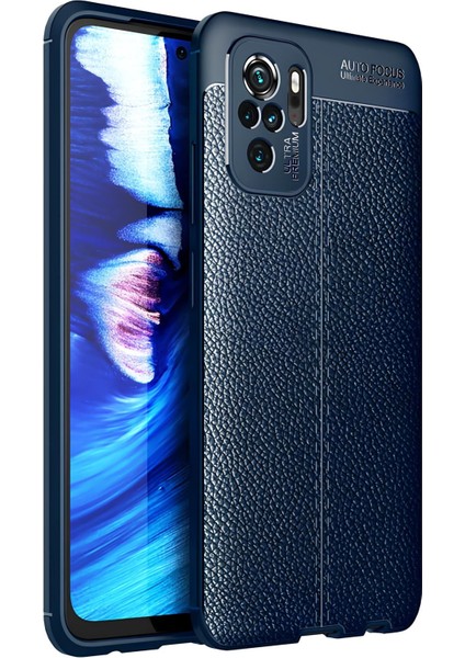 Xiaomi Redmi Note 10S Kılıf Deri Extra Korumalı Slikon Kapak